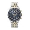EMPORIO ARMANI BLUE & GOLD GENUINE MEN’S WATCH AR6088