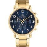 TOMMY HILFIGER DANIEL BLUE & GOLD GENUINE MEN’S WATCH 1710384