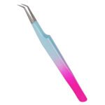 Professional Eyelash Extension Isolating Individual Semi Curved Tweezers