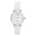 Emporio Armani Ladies Ceramica AR1486 Watch