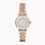 Emporio Armani Ladies Watch T-Bar Gianni Rose Gold AR1909