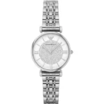 Emporio Armani Silver Tone AR1925 Ladies Watch