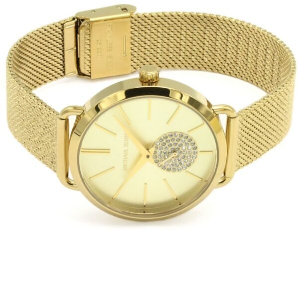 Michael Kors MK3844 Gold Tone Craystals Portia Ladies Watch - Image 3