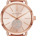 NEW MICHAEL KORS LADIES PORTIA ROSE GOLD WATCH MK3845