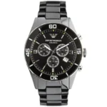 Emporio Armani Watch AR1421 Ceramic Men’s Chronograph Watch