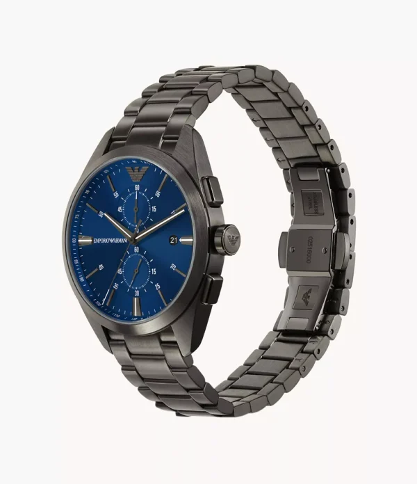 Emporio Armani Chronograph Gunmetal Stainless Steel Watch AR11481 - Image 2