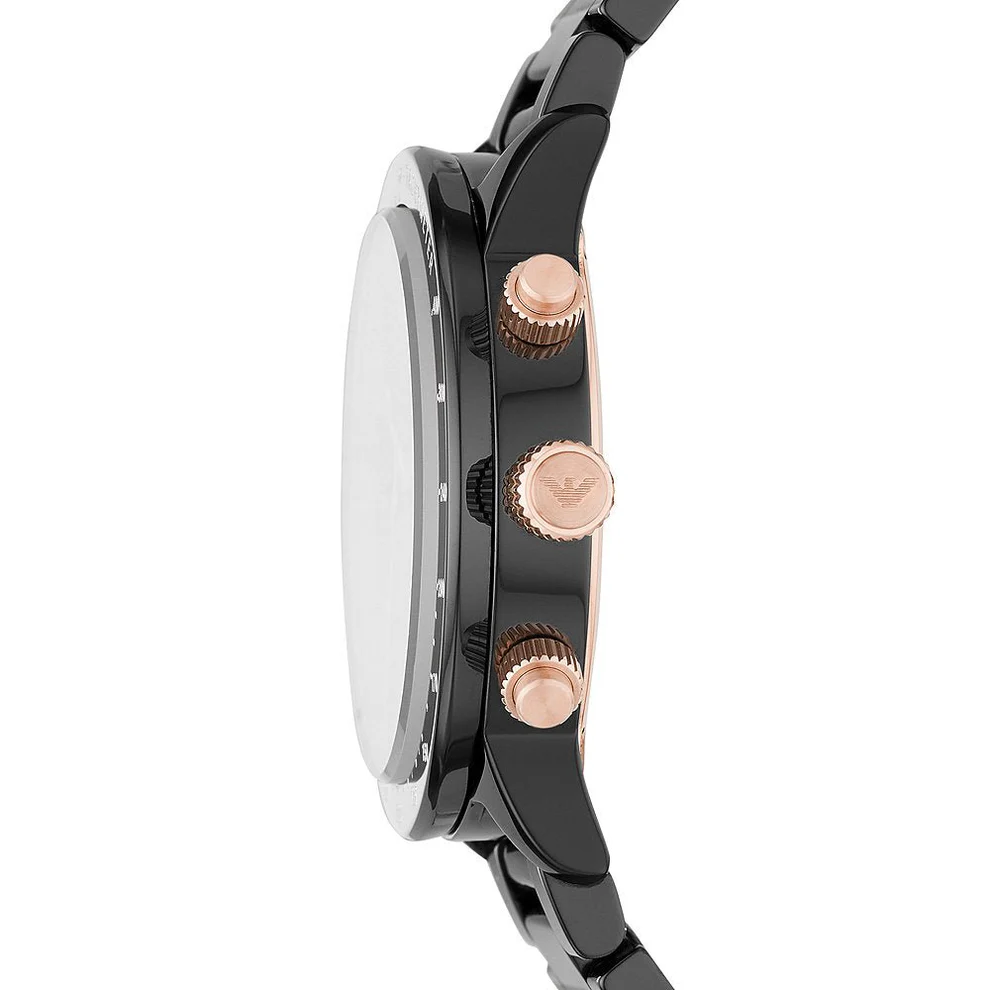Emporio Armani AR70002 Mario Ceramic Men's Watch - Image 3