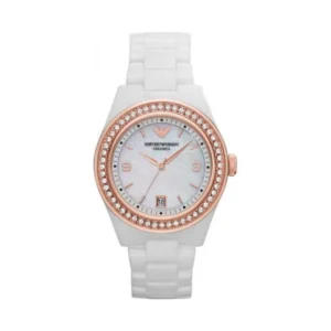 Armani AR1472 White Ceramica Gold