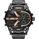 DIESEL DADDY 2.0 CHRONOGRAPH BLACK STAINLESS STEEL DZ7312
