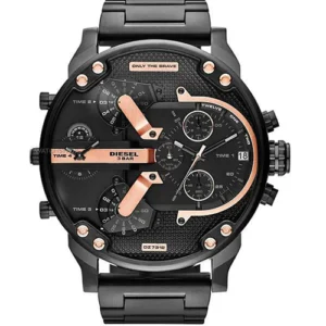 DIESEL DADDY 2.0 CHRONOGRAPH BLACK STAINLESS STEEL DZ7312