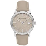 Burberry Men’s Watch The City Check Champagne BU9010