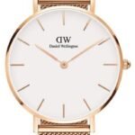 Daniel Wellington Ladies Rose Gold Petite Melrose Watch DW00100163