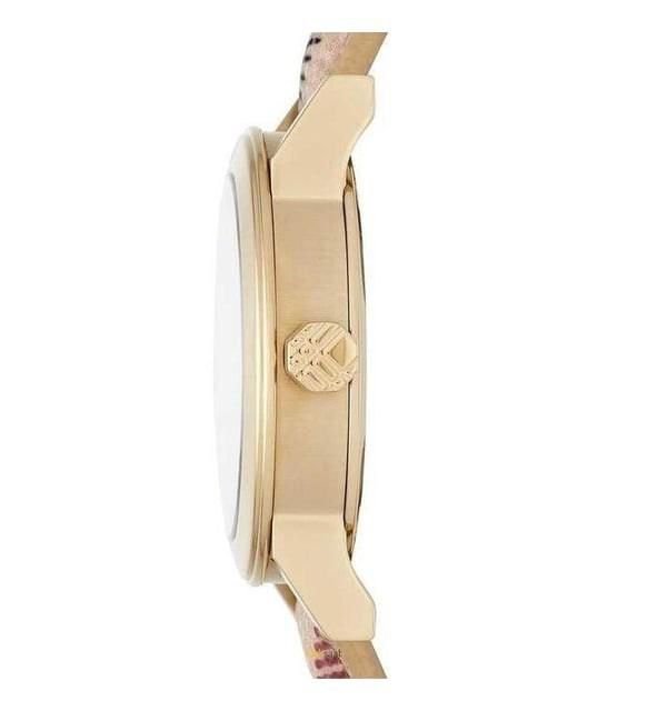 Burberry Ladies Watch The Classic City 26mm Diamond Yellow Gold BU9226 - Image 3