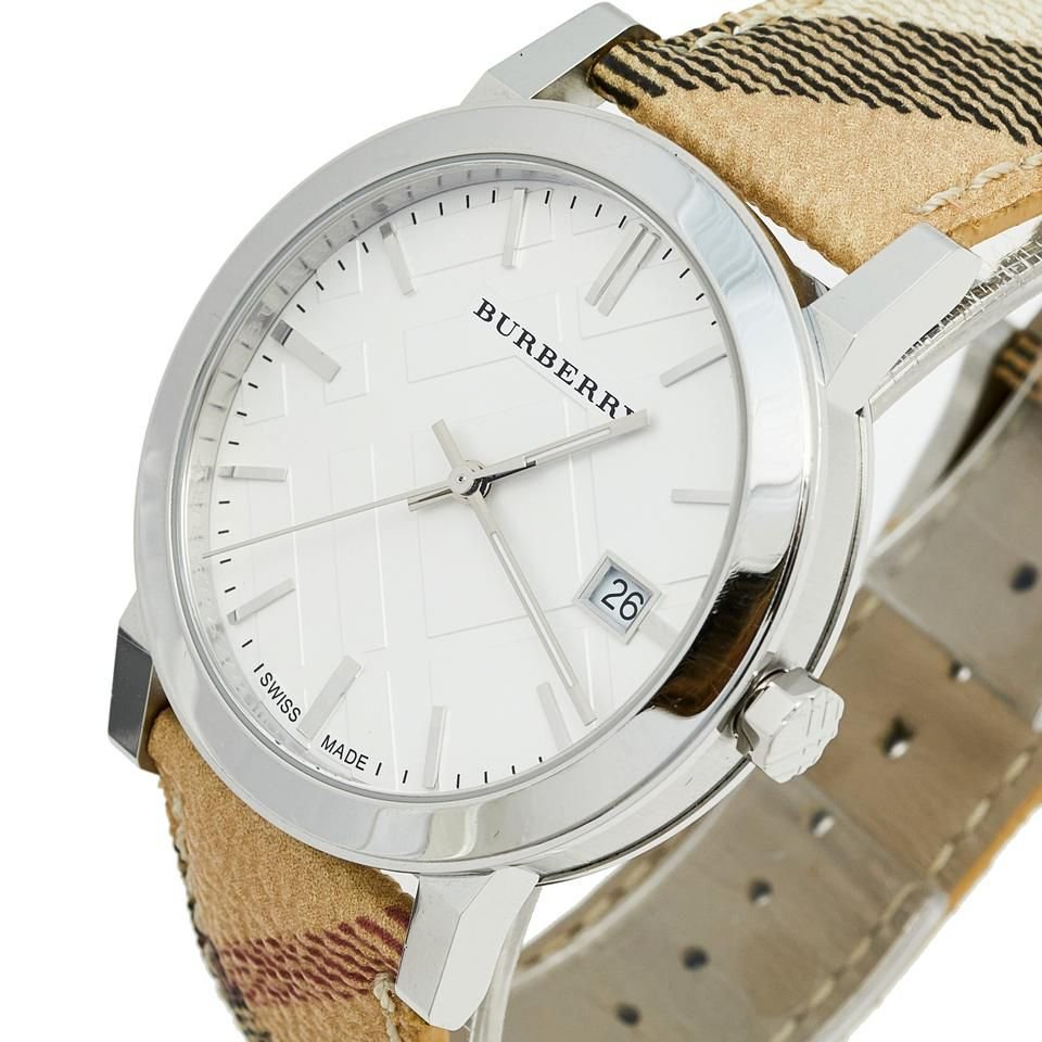 Burberry Unisex Watch The City Haymarket 38mm Check BU9025 - Image 3