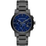 Burberry Men’s Watch Chronograph The City 42mm Gun Metal BU9365