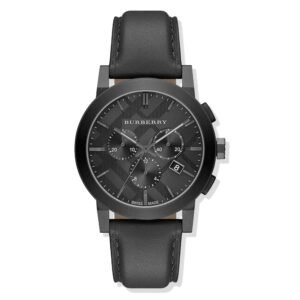 Burberry Men's Watch Chronograph The City Black BU9364