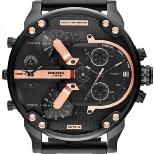 DIESEL DADDY 2.0 CHRONOGRAPH BLACK STAINLESS STEEL DZ7312