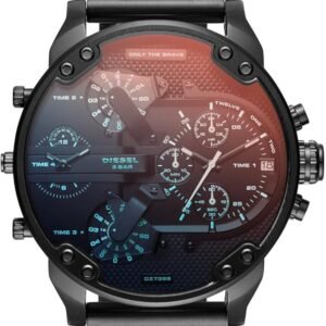 Diesel DZ7395 Mr. Daddy 2.0 Chronograph Black IP Bracelet