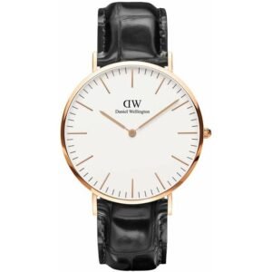 DANIEL WELLINGTON Men Analog Watch with Leather Strap - DW00100014