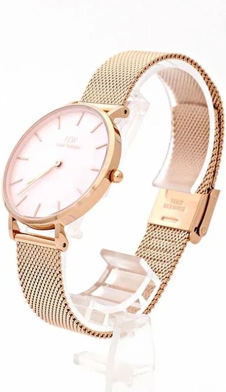 Daniel Wellington Petite Melrose Pearl Ladies Watch, DW 32mm Stainless Steel DW00100516 - Image 2
