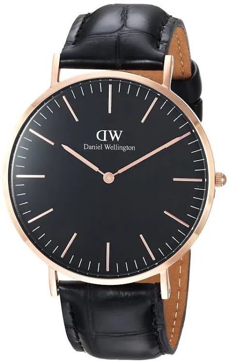Daniel Wellington Classic Reading, Black/Rose Gold Watch, 40mm DW00100129 - Image 3