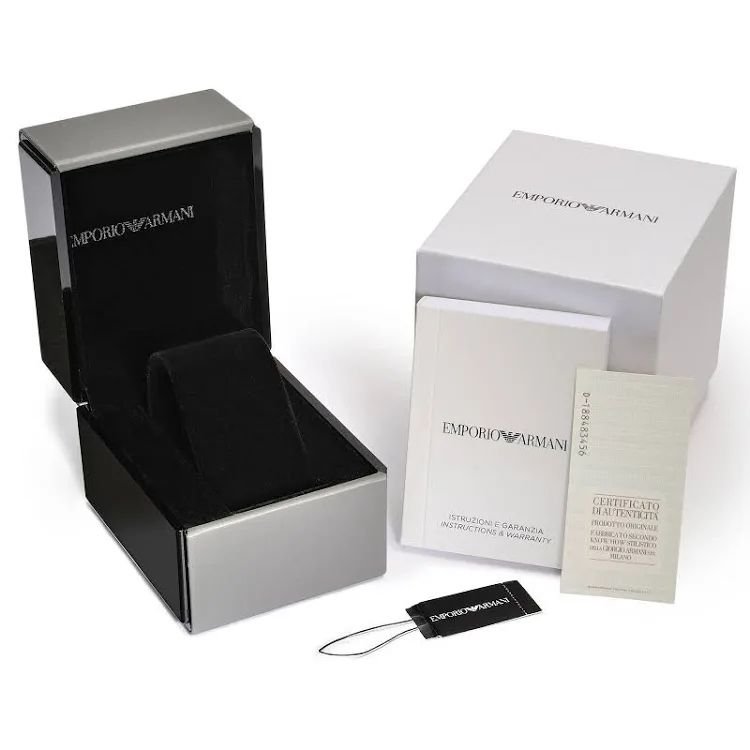 Emporio Armani Ladies Silver Watch AR1682 - Image 4