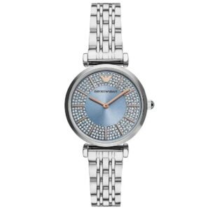 Emporio Armani Women's two-hand, stainless steel watch, AR11594 in silver
