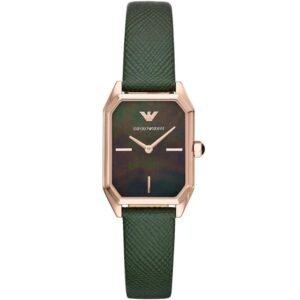 Emporio Armani Ladies Gioia Green Watch  AR11149