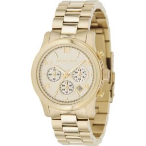Michael Kors Chronograph Runway Gold Watch MK5055
