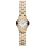 Marc Jacobs Ladies AMY Dinky Gold Watch MBM3226