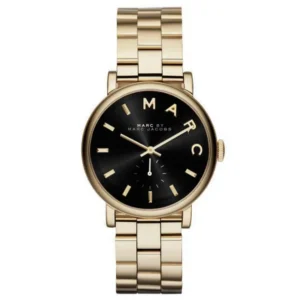 Marc Jacobs Ladies Baker Gold Watch MBM3355