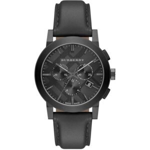 Burberry Men's Watch Chronograph The City Black BU9364