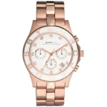 Marc Jacobs Ladies Blade Rose Gold Watch MBM3082