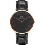 Daniel Wellington Classic Reading, Black/Rose Gold Watch, 40mm DW00100129