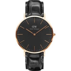 Daniel Wellington Classic Reading, Black/Rose Gold Watch, 40mm DW00100129