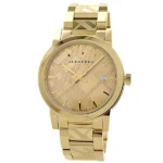 Burberry  Burberry BU9145 The City Gold-Tone Ladies Watch