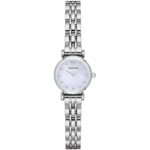 Emporio Armani Ladies Watch Gianni Silver AR1961