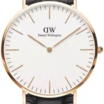 DANIEL WELLINGTON Men Analog Watch with Leather Strap – DW00100014
