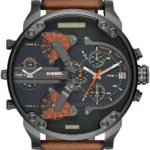 Diesel Men’s Chronograph Watch Mr Daddy 2.0 Gun Metal DZ7332