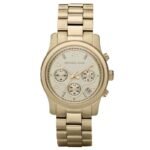 Michael Kors Chronograph Runway Gold Watch MK5055
