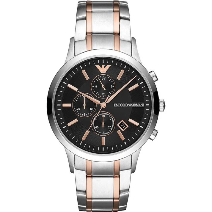 Emporio Armani AR11165 Chronograph Two-Tone Men’s Watch