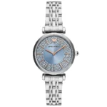 Emporio Armani Women’s two-hand, stainless steel watch, AR11594 in silver