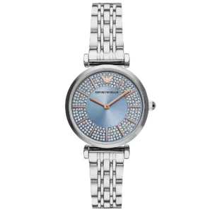 Emporio Armani Women's two-hand, stainless steel watch, AR11594 in silver