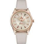 VIVIENNE WESTWOOD Ladies Seymour Nude Leather 38mm Watch VV240RSWH