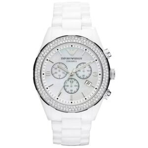 Emporio Armani AR1456 Ceramica Women's White Watch