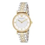 Emporio Armani AR8031 Ladies Watch T-Bar Gianni Two-Tone