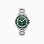 Emporio Armani Men’s Automatic (42mm) Green Dial / Stainless Steel Bracelet AR60080