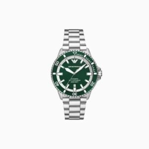 Emporio Armani Men's Automatic (42mm) Green Dial / Stainless Steel Bracelet AR60080