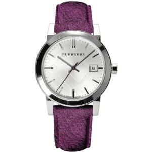 Burberry Ladies Purple 34mm Watch BU9122