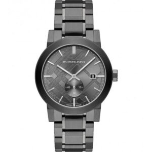 Burberry Men's Gunmetal Grey Chronograph 42mm Watch BU9902